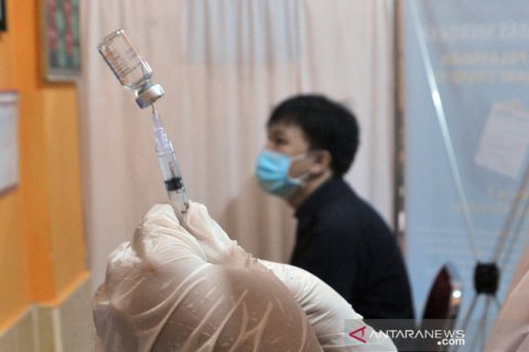 Capaian vaksin Covid-19 tahap 1 di Sumsel