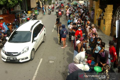 Warga Tegalsari kesulitan air bersih