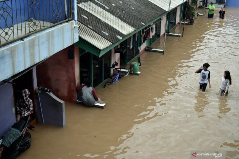 Banjir di Kabupaten Bekasi meluas