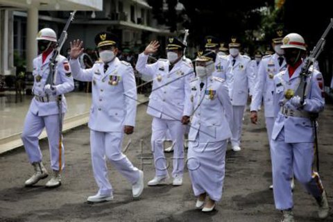 Pelantikan wali kota dan bupati di Sulsel