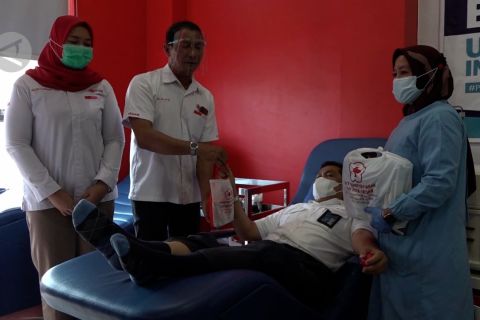 Karyawan BUMN Sumut penyintas COVID-19 bergerak donorkan plasma konvalesen