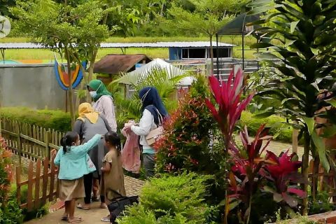 Kebun Binatang Cahaya Langgeng mulai ramai dikunjungi