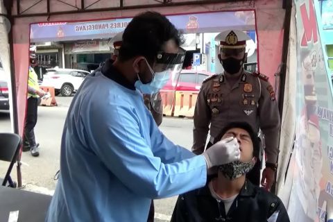 Polres Pandeglang sediakan layanan tes usap antigen gratis