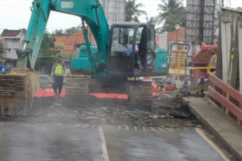 Bina Marga percepat pembangunan konstruksi baru Jembatan Rembun