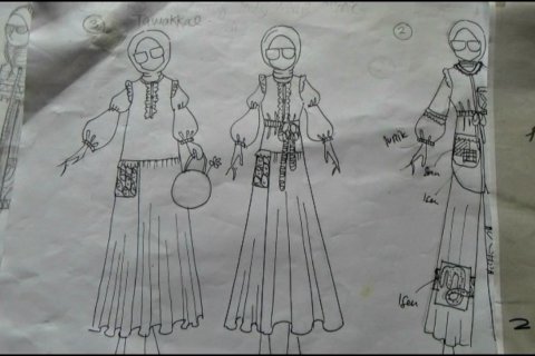 Semangat perancang busana melawan Corona