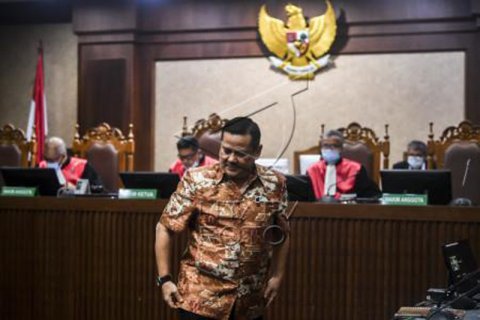 Pembacaan duplik terdakwa Napolen Bonaparte