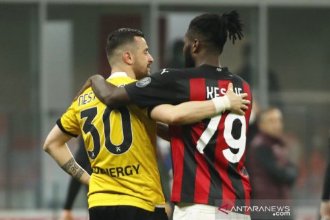 Franck Kessie selamatkan AC Milan dari kekalahan kontra Udinese