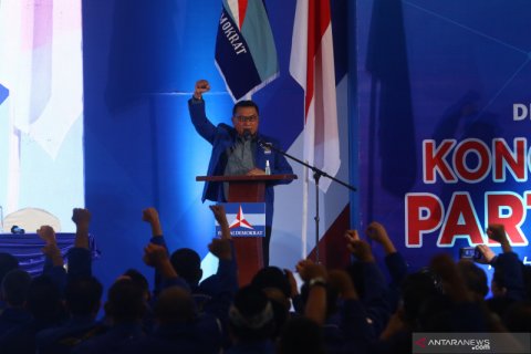 Kongres Luar Biasa Partai Demokrat di Deli Serdang