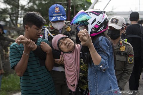 Penertiban Bangunan Liar Di Kawasan Jakabaring