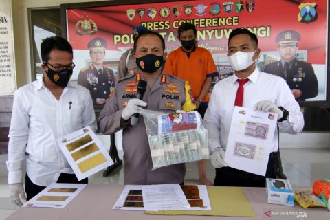 Pengungkapan sindikat pencetak dan pengedar uang palsu