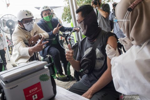 Pusat vaksinasi massal untuk Jawa Barat