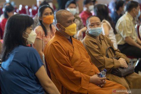 350 Pemuka Agama di suntik Vaksin COVID-19