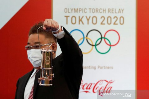 Estafet obor Olimpiade Tokyo 2020