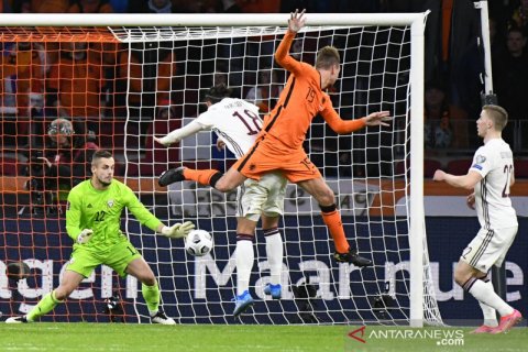 Kualifikasi Piala Dunia 2022 : Belanda menang atas Latvia 2-0
