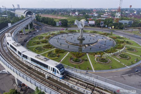 Per 1 April, Jadwal Perjalanan LRT Sumsel dikurangi