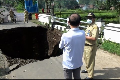 Pemkab Magetan siapkan Rp1,25 miliar guna renovasi jembatan ambrol