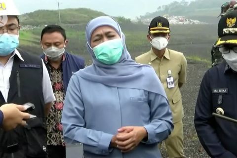 Gubernur Khofifah canangkan sumber listrik dari TPA