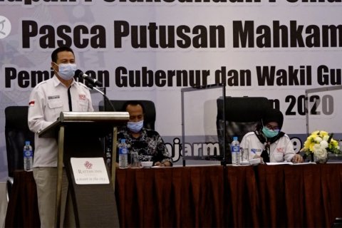 KPU Kalsel siapkan penyelenggaraan pilkada ulang