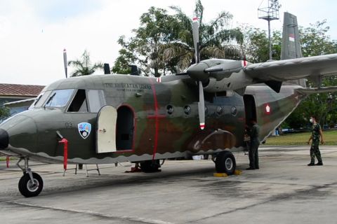 Pesawat Cassa C-212 tiba di Riau, TMC segera dimulai
