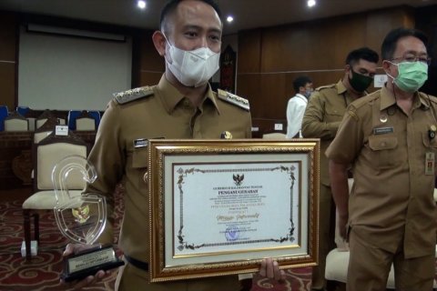 Palangka Raya raih Penghargaan Keterbukaan Informasi Publik 2020