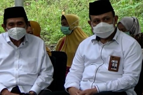 Ketua KPK iringi jenazah Artidjo Alkostar ke pemakaman