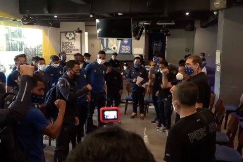 Berangkat ke Sleman, Persib Bandung boyong 23 pemain