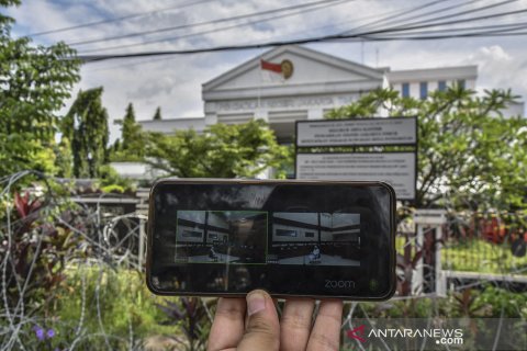 Sidang lanjutan Rizieq Shihab dengan agenda putusan sela