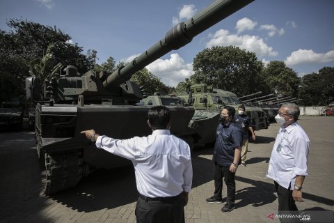 Kunjungan kerja Menteri BUMN ke Pindad