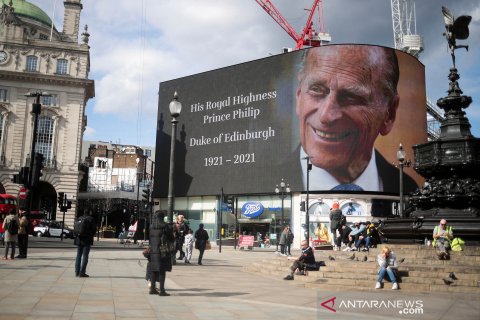Warga Inggris berduka atas meninggalnya Pangeran Philip