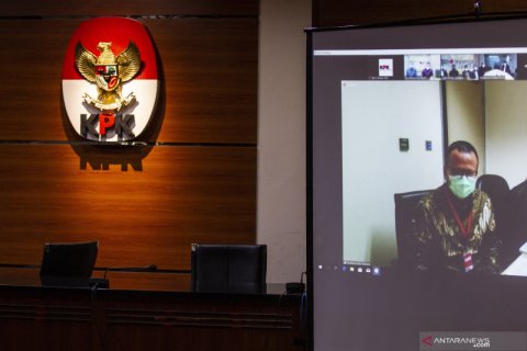 Sidang perdana Edhy Prabowo