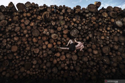 Foto-foto kampiun World Press Photo Contest 2021 kategori Sports, Singles