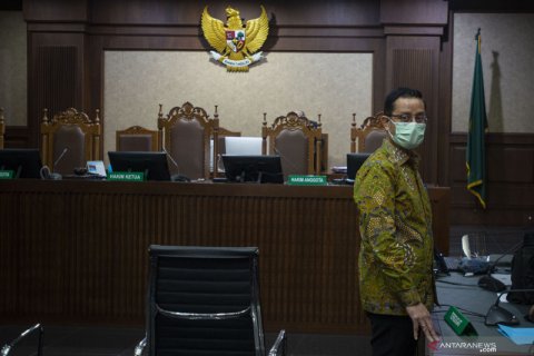 Sidang perdana mantan Mensos Juliari Batubara