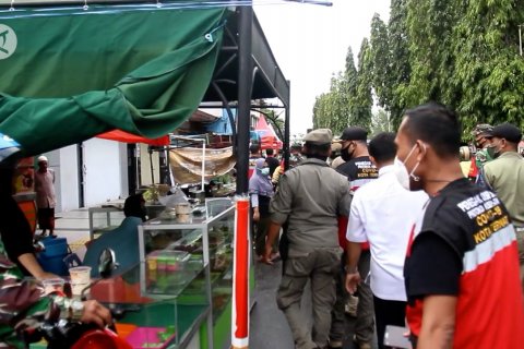Satgas COVID-19 Ternate gelar patroli rutin wujudkan Ramadhan sehat