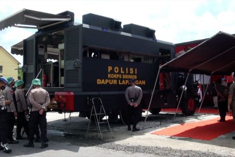 Polda Kalteng luncurkan kendaraan taktis Brimob