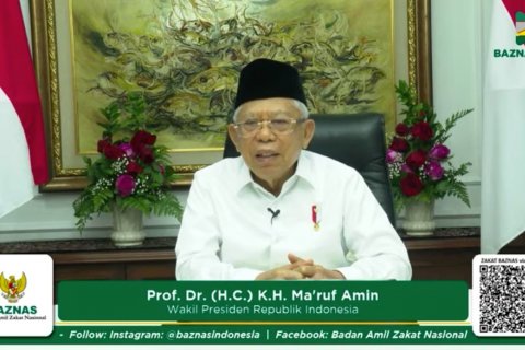 Wapres imbau transparansi pengelolaan & penyaluran zakat