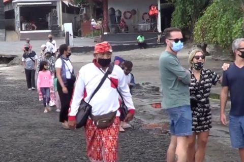 Kunjungan turis asing di Februari 2021 anjlok