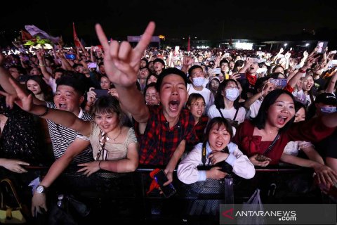 Festival Musik Strawberry di Wuhan