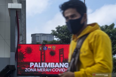 Palembang Zona Merah COVID-19