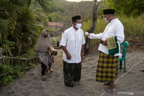 Shalat Id di Gumuk Pasir Parangtritis