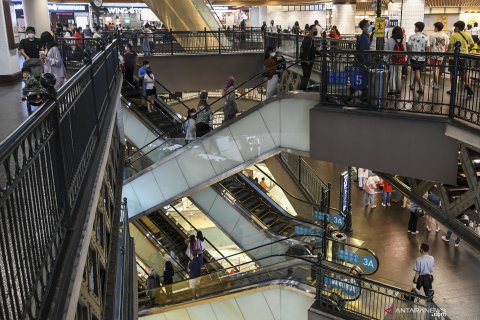 Tingkat kunjungan mal saat Lebaran naik
