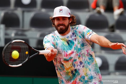 Tenis Italian Open:  Opelka kalahkan petenis Argentina Federico Delbonis