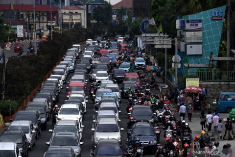 Puncak arus mudik wilayah aglomerasi