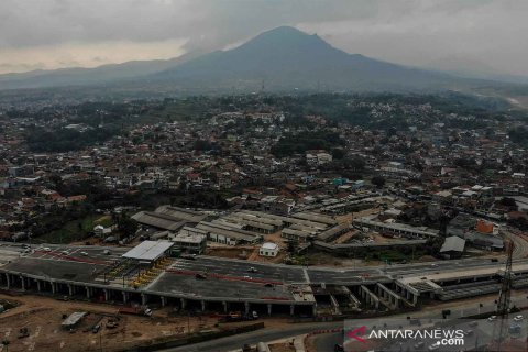 Uji coba lintasan Simpang Susun Cileunyi