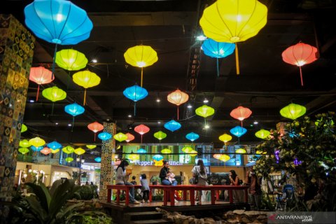 Tak boleh mudik, mal alami kenaikan jumlah pengunjung saat libur lebaran