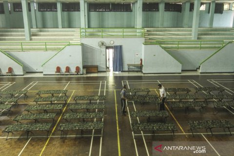 GOR Cipayung digunakan untuk isolasi pemudik