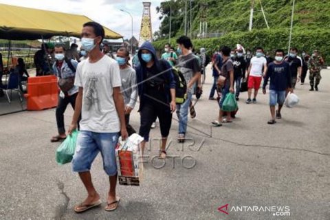Malaysia Deportasi PMI Pasca Lebaran