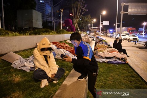 Gempa bumi mengguncang Yunnan