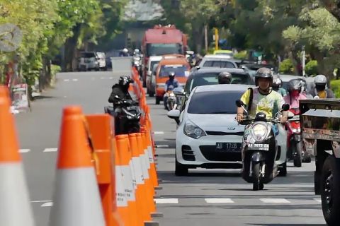 Urai kemacetan, Dishub Temanggung lakukan rekayasa lalu lintas
