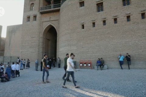 Benteng Erbil di Irak ramai kunjungan usai pembatasan dilonggarkan