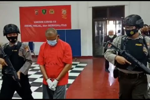 Polres Cilegon tangkap pemalsu keterangan perjalanan mudik